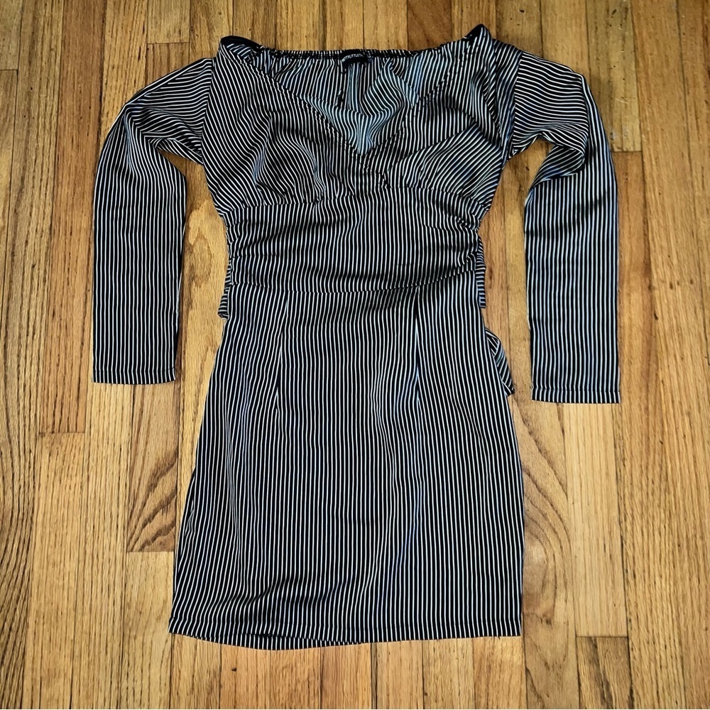 Pretty Little Thing striped dress